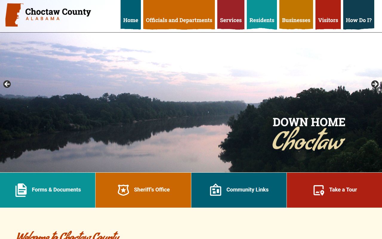 Choctaw County Probate Court website for estate documents