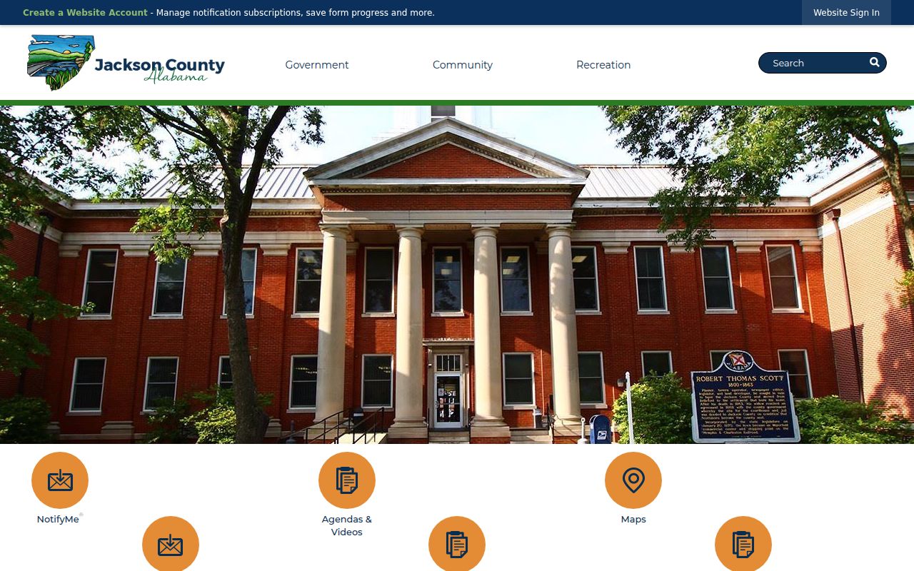 Jackson County Probate Court resources in Scottsboro