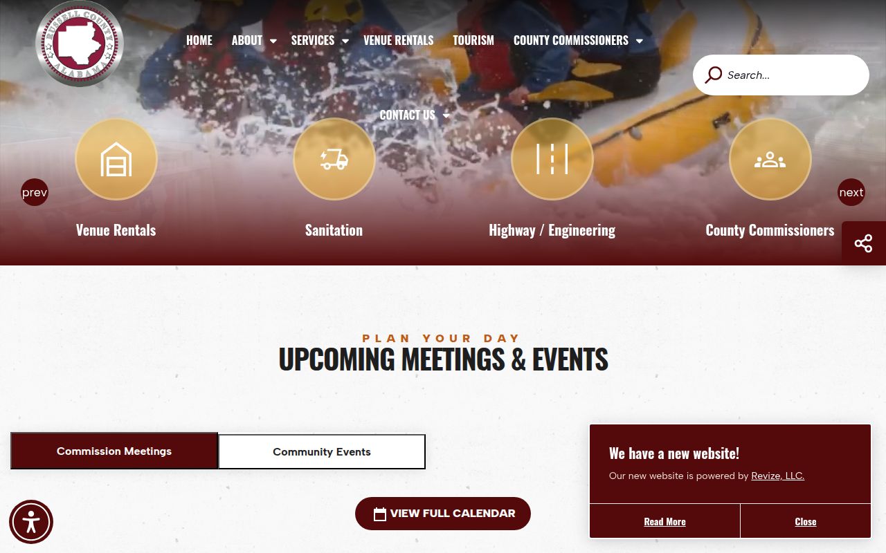 Russell County Probate Court website for estate documents