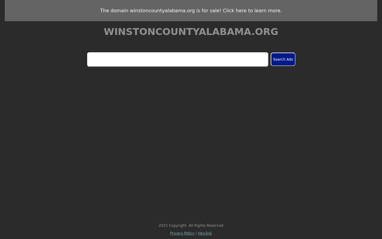 Winston County Probate Court website for estate documents